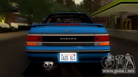 Subaru Legacy 2.0 RS (BC) 1989 para GTA San Andreas