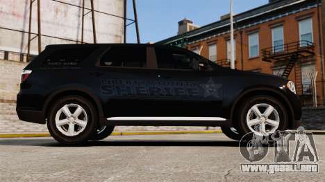 Dodge Durango 2013 Sheriff [ELS] para GTA 4