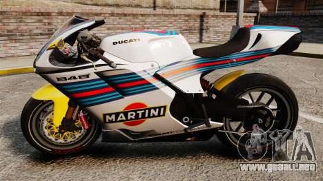 Ducati 848 Martini para GTA 4