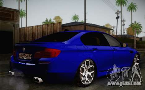 BMW M5 F10 v2 para GTA San Andreas