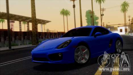 Porsche Cayman S 2014 para GTA San Andreas