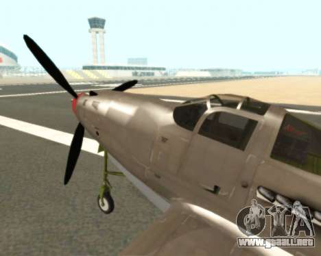 Aircobra P-39N para GTA San Andreas