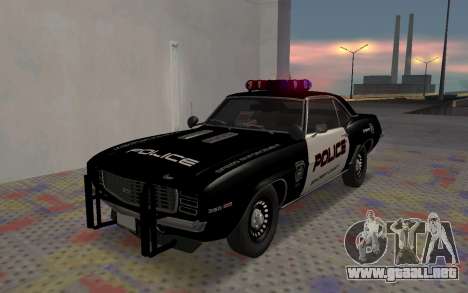 Chevrolet Camaro SS Police para GTA San Andreas