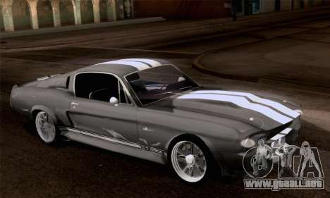 Shelby GT500 E v2.0 para GTA San Andreas