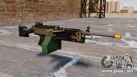 La ametralladora de la ligera M249 Airsoft para GTA 4