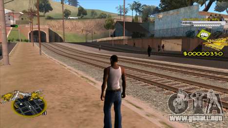 C-HUD Vagos Gang para GTA San Andreas