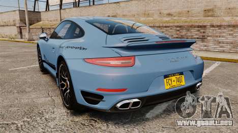 Porsche 911 Turbo 2014 [EPM] KW iSuspension para GTA 4