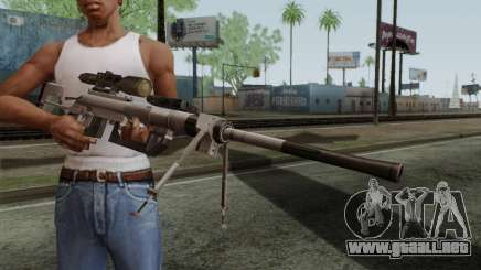 Rifle de francotirador en llamar de Duty MW2 para GTA San Andreas