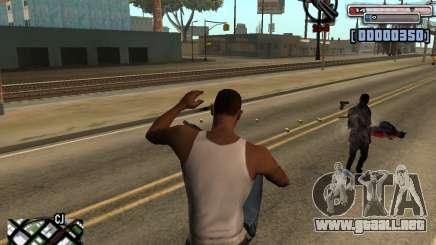 C-HUD by olimpiad para GTA San Andreas