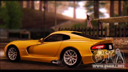 SRT Viper Autovista para GTA San Andreas