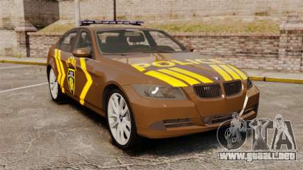 BMW 350i Indonesia Police v2 [ELS] para GTA 4