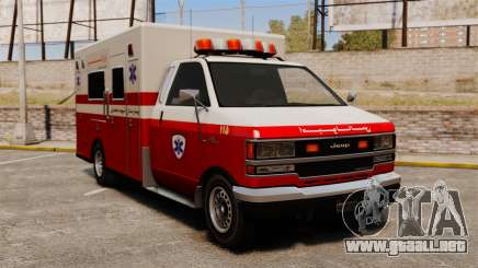Ambulancia iraní para GTA 4
