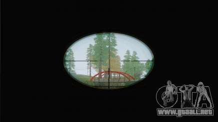 Enhanced Sniper Scope v1.1 para GTA San Andreas