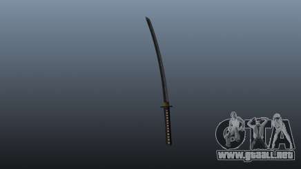 La espada larga japonesa Katana para GTA 4