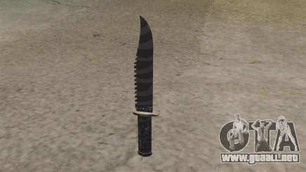 Cuchillo militar para GTA 4