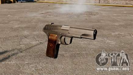 Pistola semiautomática TT-33 para GTA 4