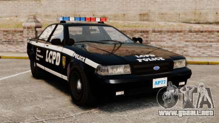 GTA V Vapid Police Cruiser [ELS] para GTA 4