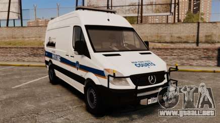 Mercedes-Benz Sprinter 2500 Prisoner Transport para GTA 4