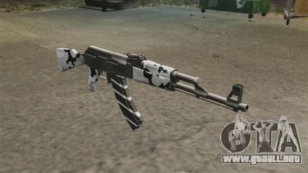 Invierno de AK-47 para GTA 4