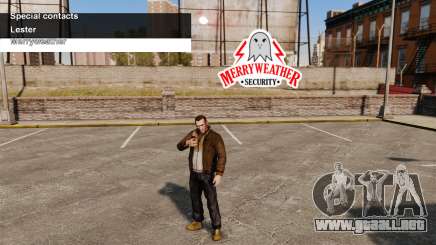 Servicios especiales Merryweather y Lester para GTA 4