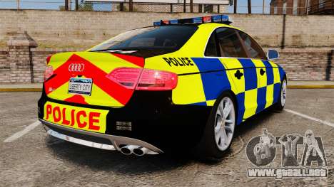 Audi S4 Police [ELS] para GTA 4