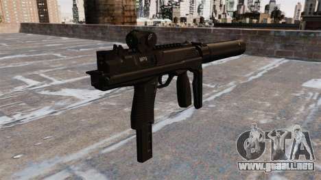 MP9 subfusil ametrallador táctico para GTA 4