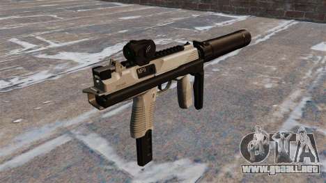 MP9 subfusil ametrallador táctico para GTA 4