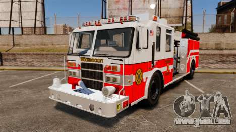 Firetruck Woonsocket [ELS] para GTA 4
