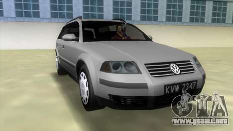 Volkswagen Passat B5+ Variant 1.9 TDi para GTA Vice City