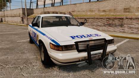 Vapid Police Cruiser v2.0 para GTA 4