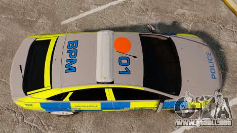 Ford Mondeo Metropolitan Police [ELS] para GTA 4