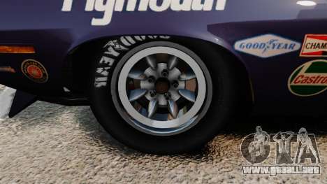 Plymouth Cuda AAR 1970 para GTA 4