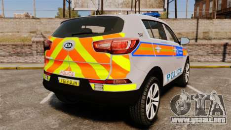 Kia Sportage Metropolitan Police [ELS] para GTA 4