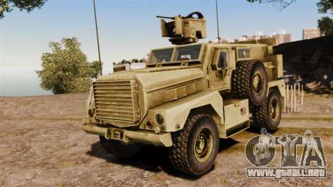 Cougar MRAP 4X4 para GTA 4