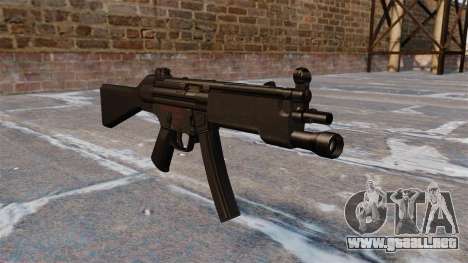 Subfusil HK MP5 para GTA 4