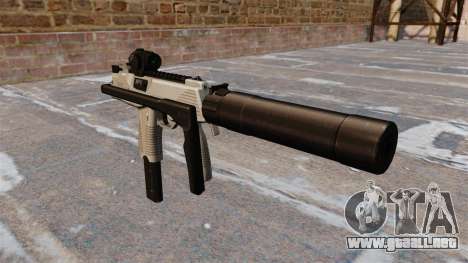 MP9 subfusil ametrallador táctico para GTA 4