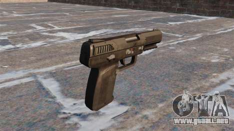 Carga automática pistola FN Five-seveN MW3 para GTA 4