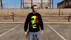 Suéter-Bob Marley- para GTA 4