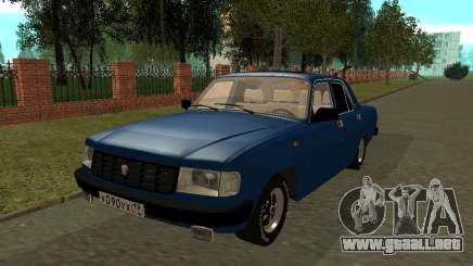 GAZ 31029 Volga pintado de Azul para GTA San Andreas