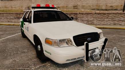 Ford Crown Victoria 1999 U.S. Border Patrol para GTA 4