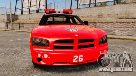 Dodge Charger LCFD Battalion Chief [ELS] para GTA 4