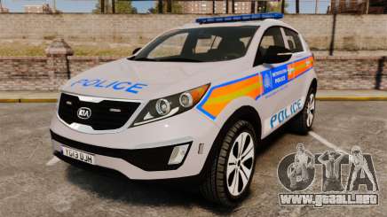 Kia Sportage Metropolitan Police [ELS] para GTA 4
