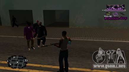 Ballas C-HUD para GTA San Andreas