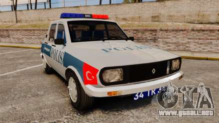 Renault 12 Turkish Police para GTA 4