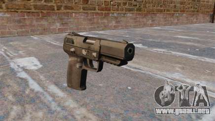 Carga automática pistola FN Five-seveN MW3 para GTA 4