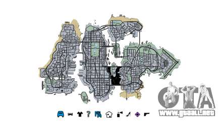 Liberty City Map V Style para GTA 4