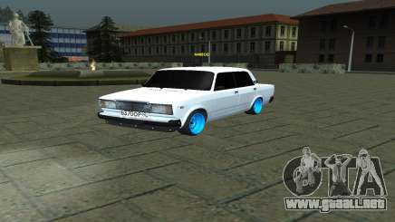 VAZ 2107 blanco para GTA San Andreas