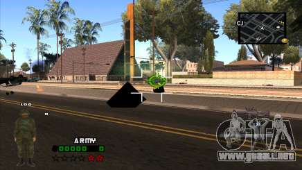 C-HUD Army para GTA San Andreas