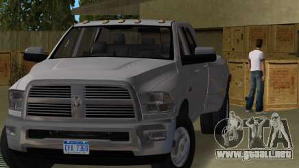 Dodge Ram 3500 Laramie 2012 para GTA Vice City