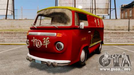 Volkswagen Transpoter 2 1975 para GTA 4